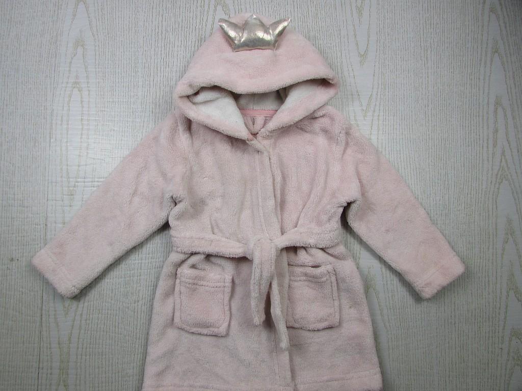 картинка Мягенький плюшевый халат для принцессы от интернет-магазина детской и женской одежды секонд хенд, а также товаров для женщин и детей Odewashka.by