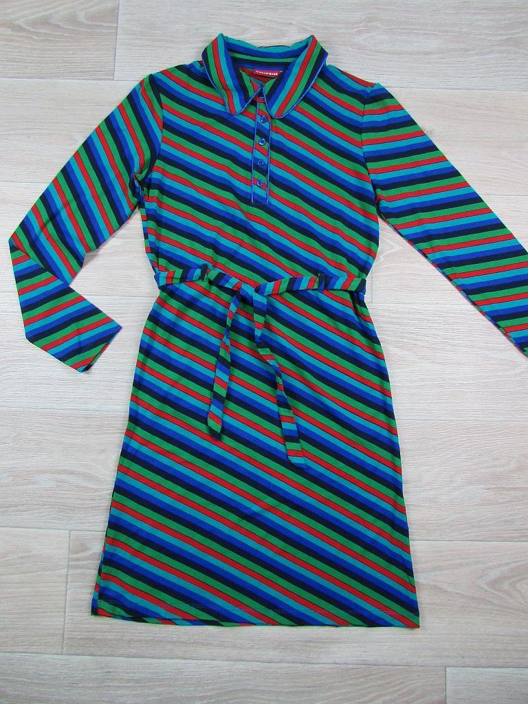 картинка Стильное трикотажное платье-рубашка SOMEONE, как новое от интернет-магазина детской и женской одежды секонд хенд, а также товаров для женщин и детей Odewashka.by